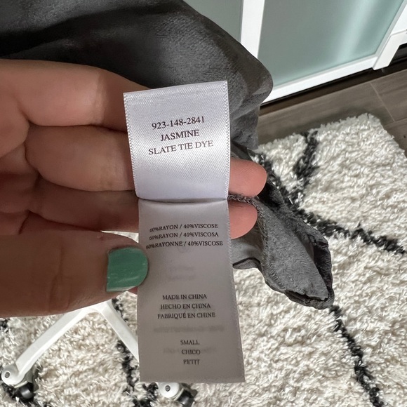 RAILS JASMINE SLATE TIE DYE MINI DRESS SIZE SMALL - Picture 4 of 4